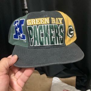 Vintage Green Bay packers drew Pearsons SnapBack hat
